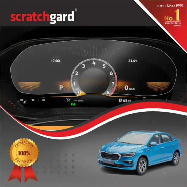 Skoda Slavia digital instrument cluster Screen Protector