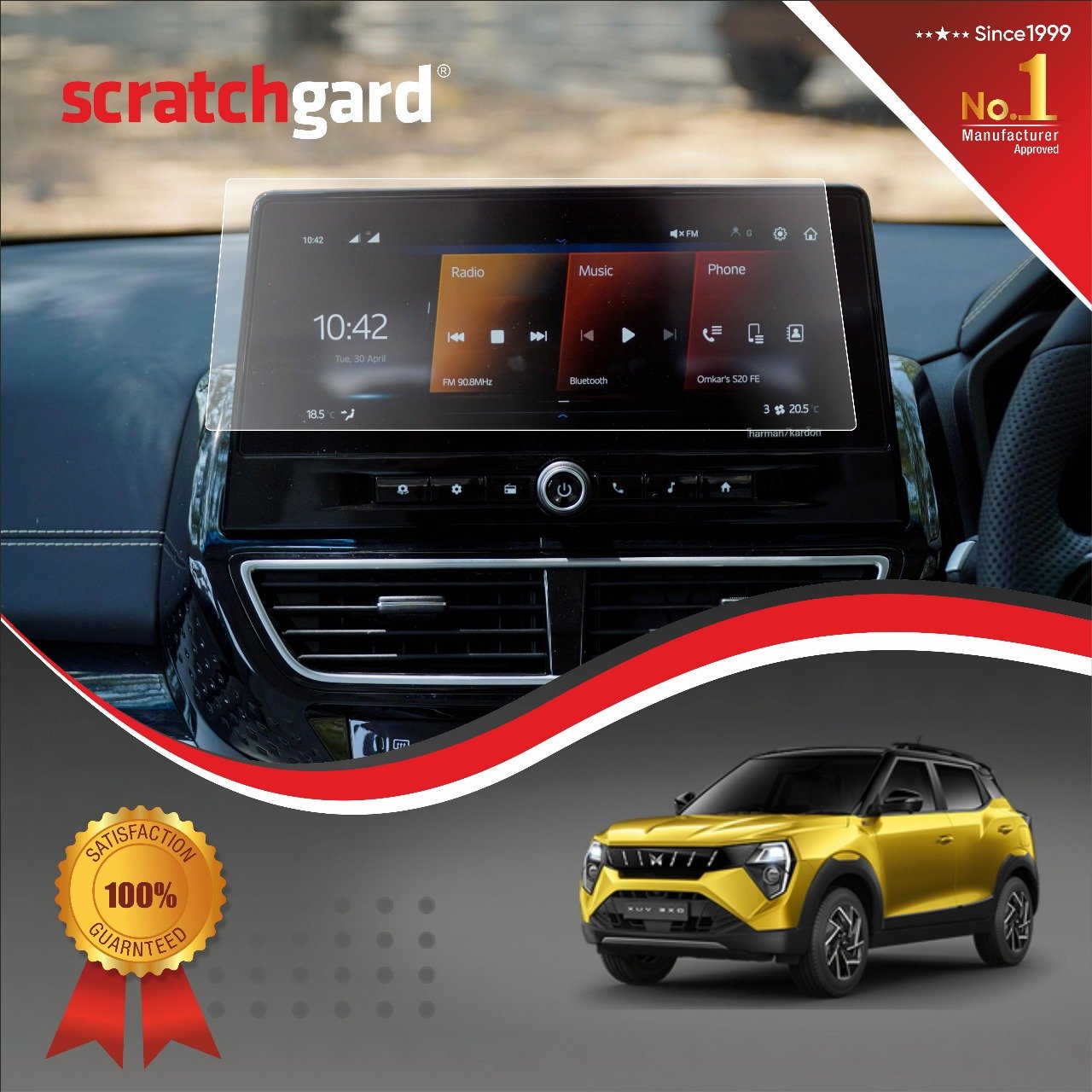 Mahindra 3XO Screen Protector