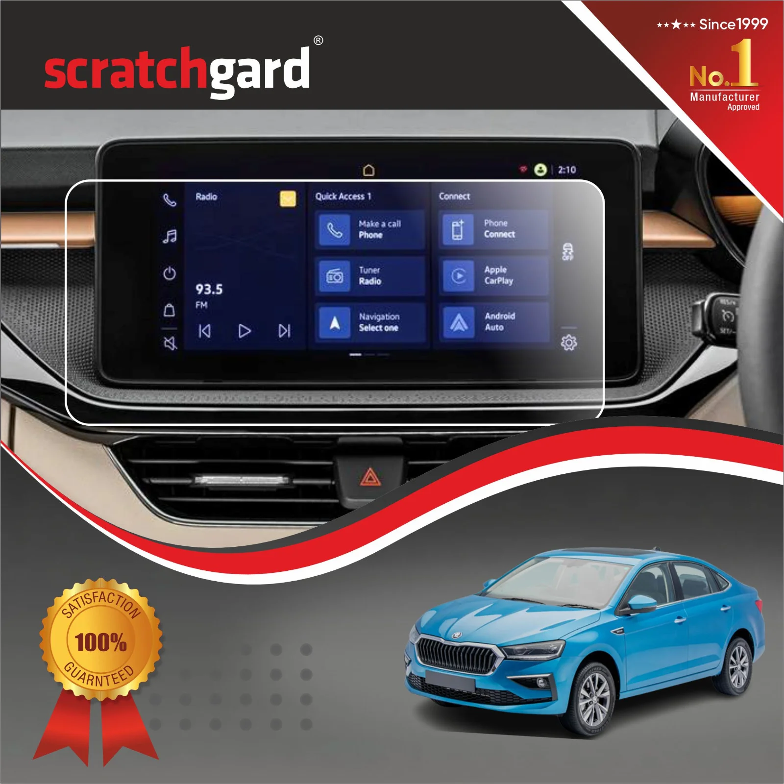 Skoda Slavia Screen Protector