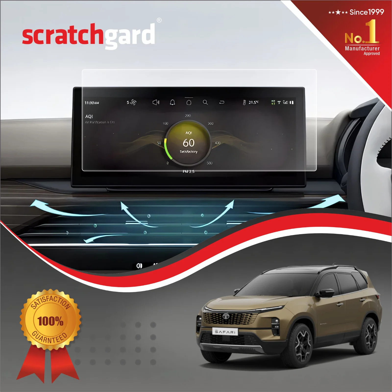Tata Safari Screen Protector